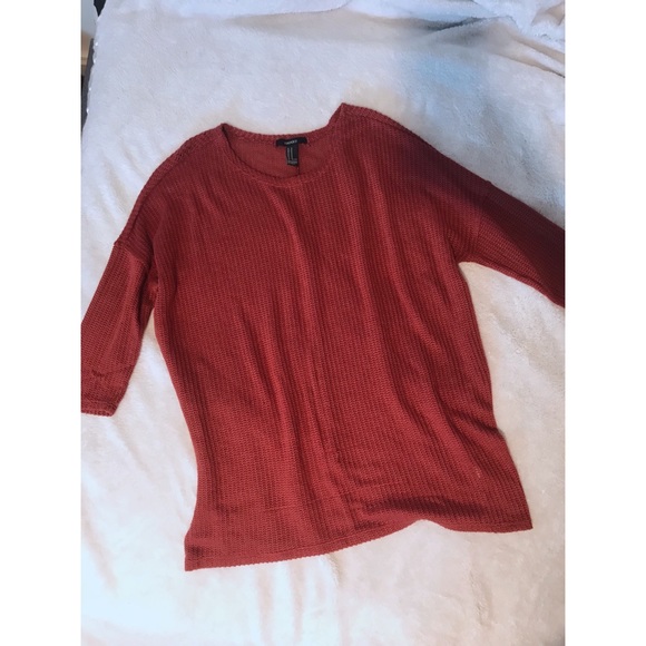 Rust Oversized Sweater - Picture 3 of 4